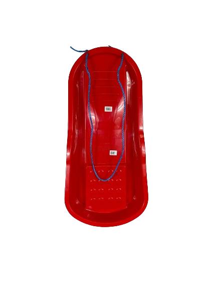 TOBOGGAN SLEIGH SLED ROPE Sledge For Snow - Colour Red - Heavy Duty Durable - Adults and Children TOBOGGAN SLEIGH SLED ROPE Sledge For Snow - Colour Red - Heavy Duty Durable - Adults and Children